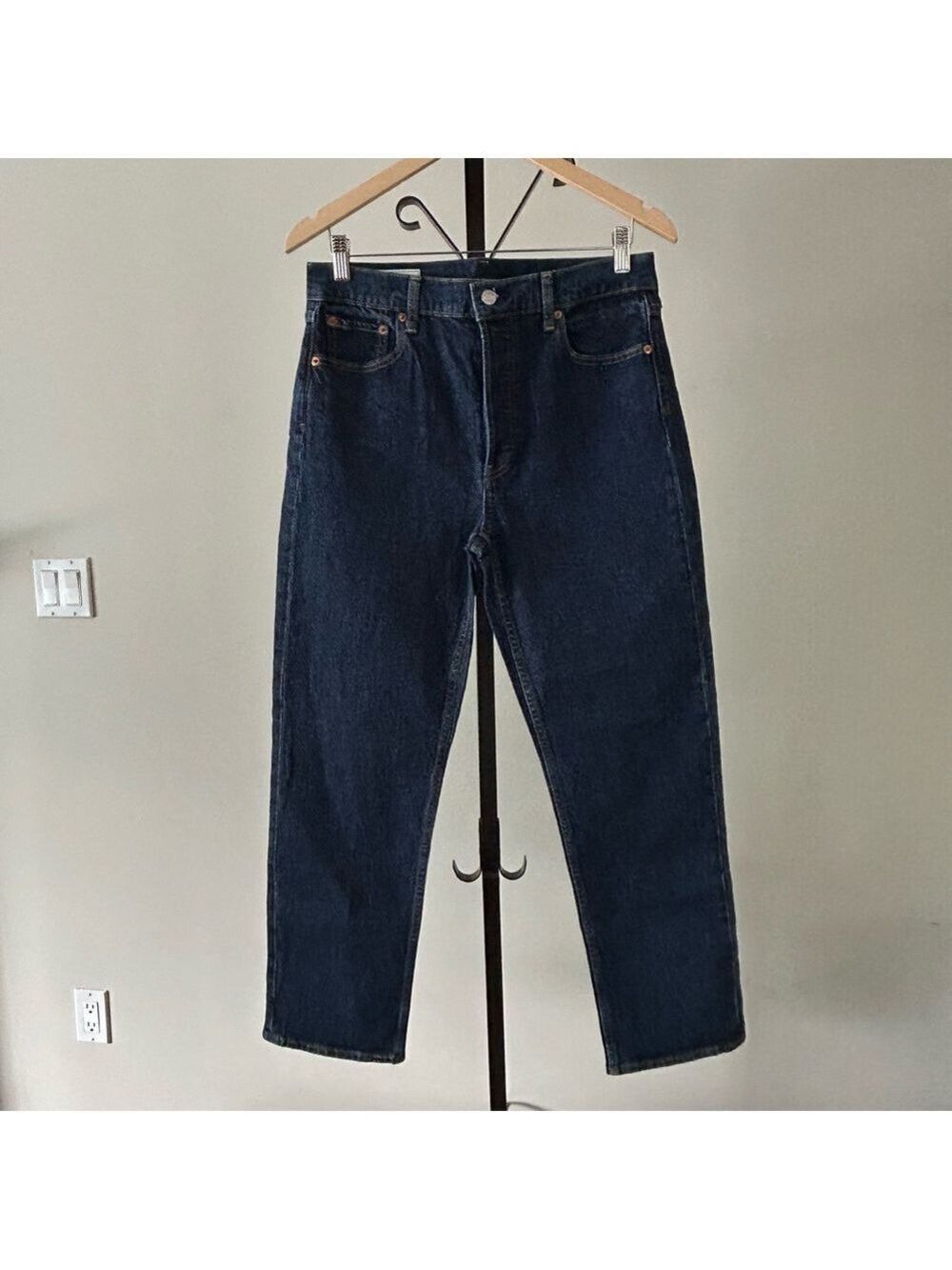 GAP Cheeky Straight High Rise Jeans, Size 10/30.